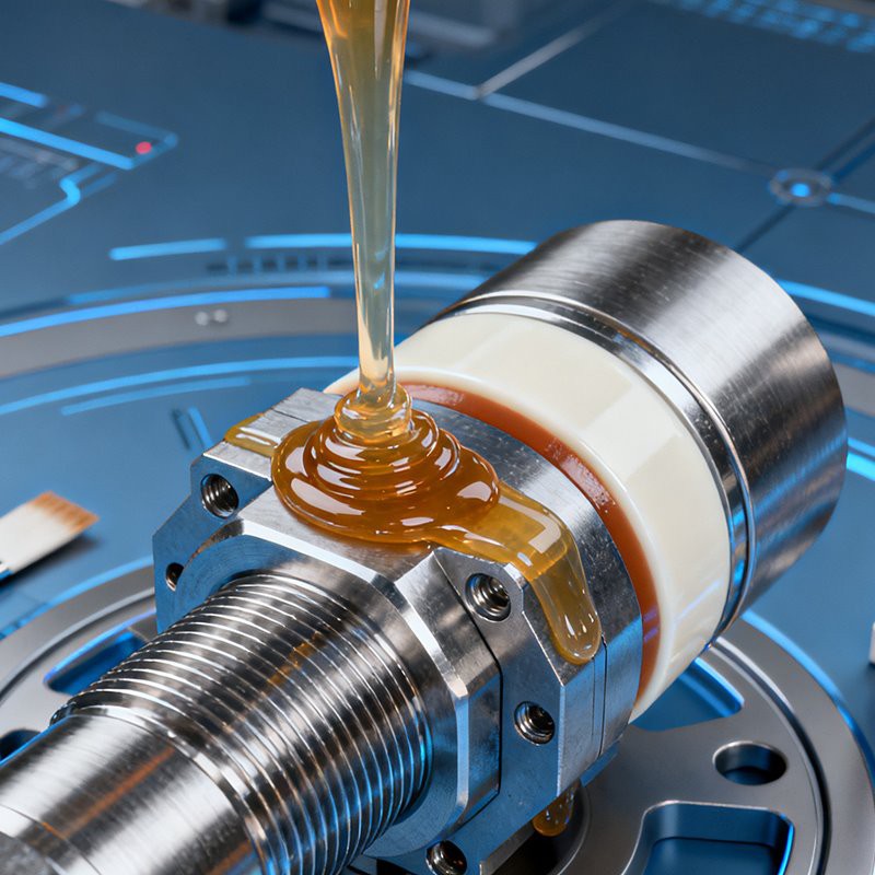 Gwo -Tanperati Chimik-Adezif ki reziste